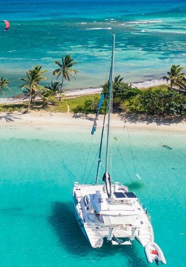Catamaran charter Antilles